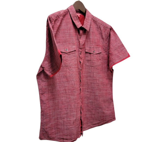 GUESS Men's Slim-Fit Button-Up Shirt Size Large - Picture 3 of 5